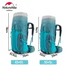 Pokrowiec przeciwdeszczowy do plecaka NATUREHIKE Cloud Path - 55 l - Hiking Comfort